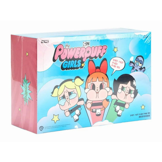 Pop Mart CryBaby x Powerpuff Girls Series Vinyl Face Plush Sealed Case (6 Blind Boxes), from StockX
